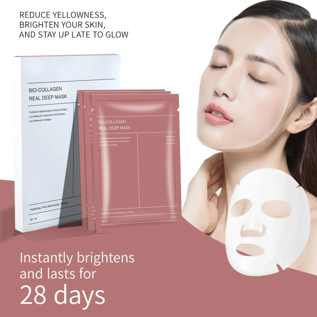 Collagen Deep Mask™ – Le Secret d'une Peau Éclatante