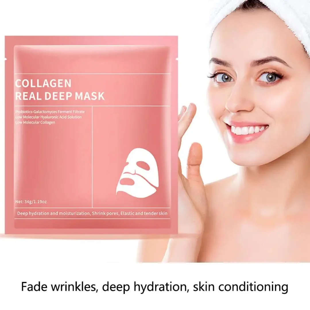 Collagen Deep Mask™ – Le Secret d'une Peau Éclatante